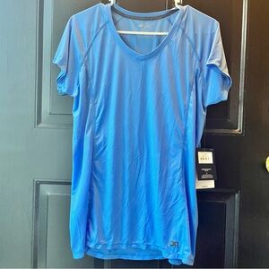 Outdoor Research Women's Echo T-Shirt - Blue Sz Large